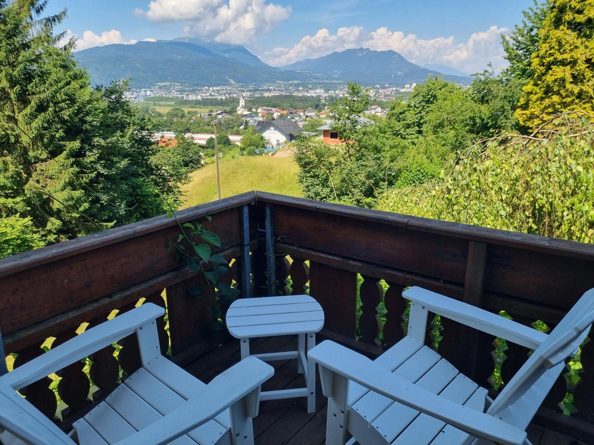 Fridas Place - Der Blick Ueber Ganz Villach - 160 M2 Ferienoase - Ganzes Haus Bis Zu 8 Personen Εξωτερικό φωτογραφία